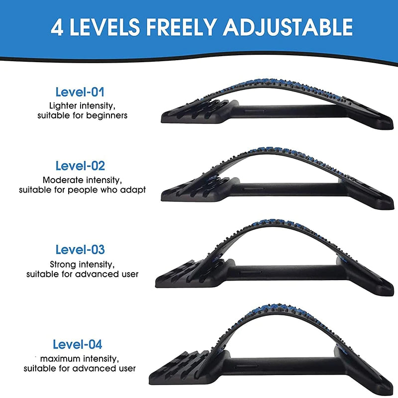 4 Level Back Stretcher Massager