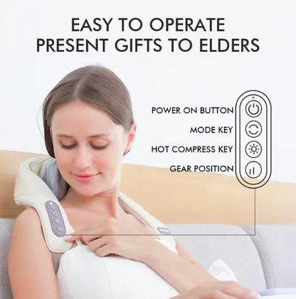 GoBoostHealth™ Neck and Shoulder Heat Massager