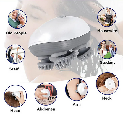 GoBoostHealth™ Smart Scalp Massager